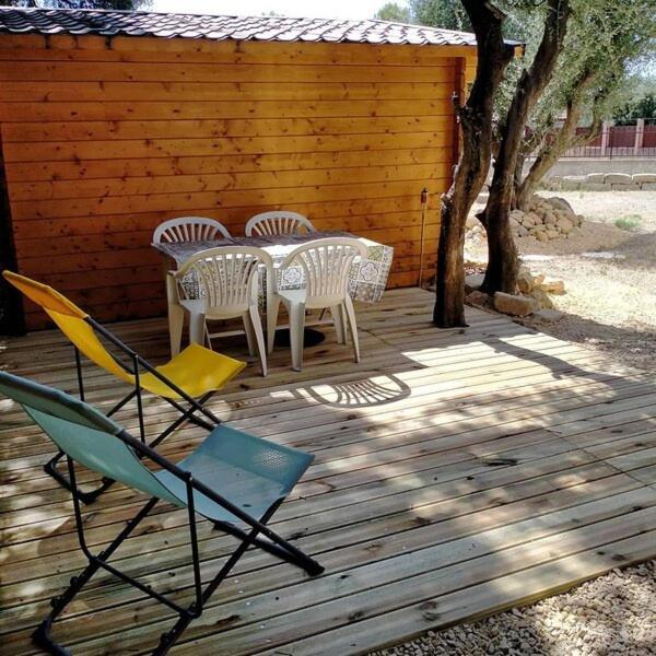 Le Chalet Sous L'Olivier Boulbon Exterior photo