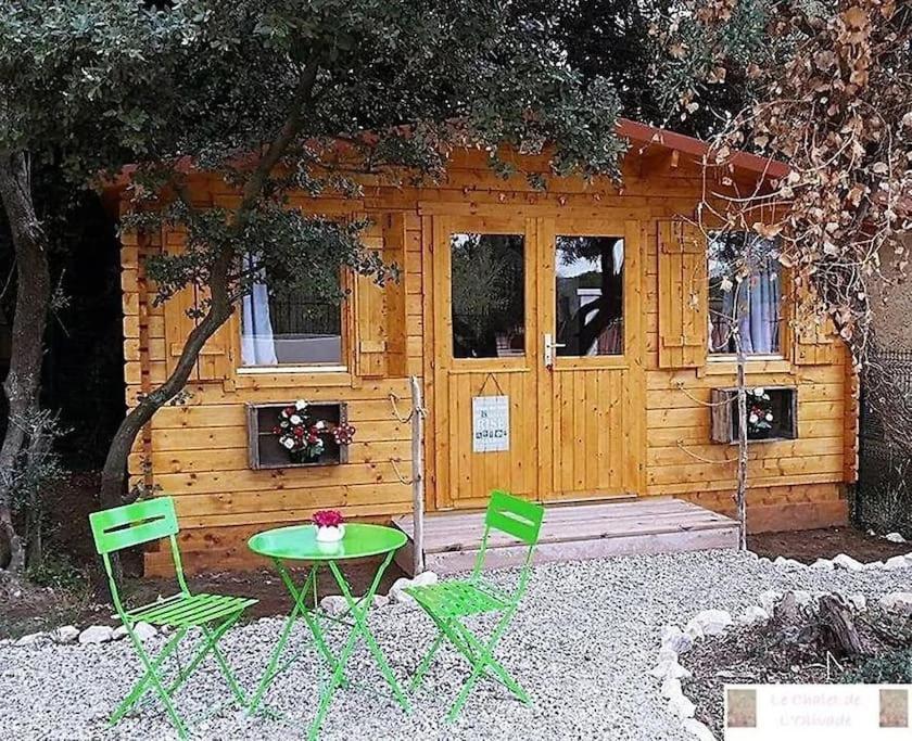 Le Chalet Sous L'Olivier Boulbon Exterior photo